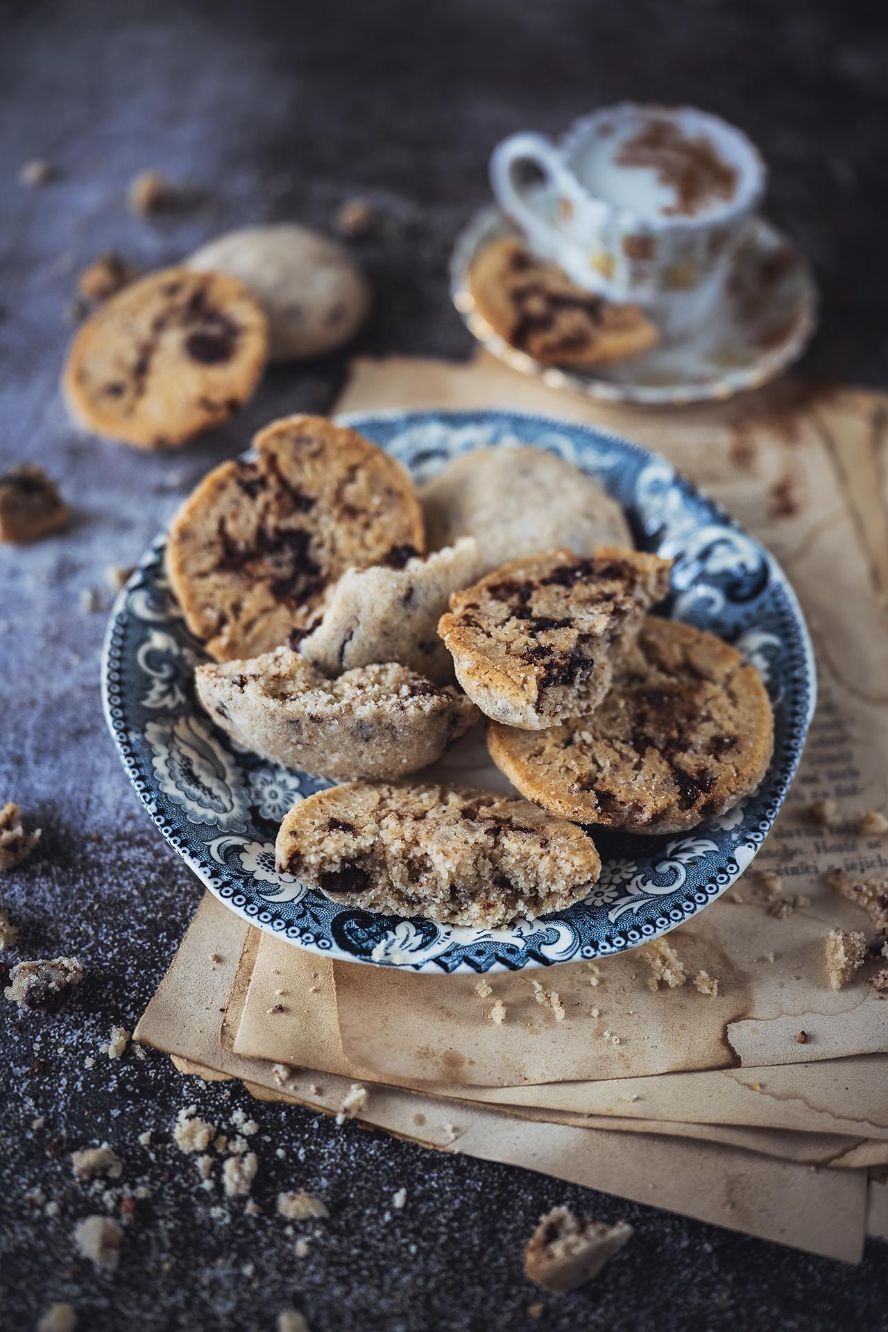 Domácí cookies s kousky čokolády